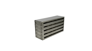 UFDML-55 - Upright Freezer Drawer Rack for SBS Formatted Boxes, 5x5 Configuration