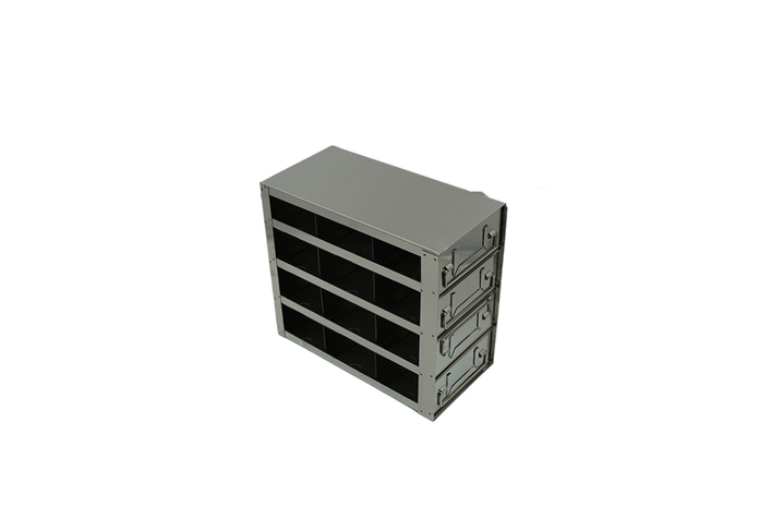 Crystal Industries - UFDMP-34 - Upright Freezer Drawer Rack for Microtiter Plates, 3x4 Configuration