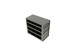 Crystal Industries - UFDMP-34 - Upright Freezer Drawer Rack for Microtiter Plates, 3x4 Configuration