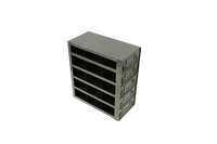 Crystal Industries - UFDMP - Upright Freezer Drawer Rack for Microtiter Plates