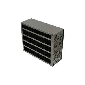 Crystal Industries - UFDMP-45 - Upright Freezer Drawer Rack for Microtiter Plates, 4x5 Configuration