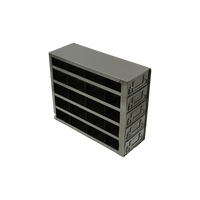 Crystal Industries - UFDMP - Upright Freezer Drawer Rack for Microtiter Plates