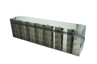 Crystal Industries - UFDP-74L - Upright Freezer Rack for 96-Deep-Well Microtiter Plates, 7x4 Configuration