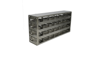 Crystal Industries - UFDPCR - Upright Freezer Drawer Rack for 0.2ml Tube 96-Well PCR Boxes