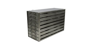 UFDS-100-38 - Upright Freezer Drawer Rack for 100-Place Slide Boxes, 3x8 Configuration