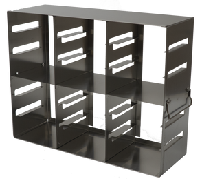 Crystal Industries - UFE-362 - Upright Freezer Eco Rack for 2" Boxes, 3x6 Configuration