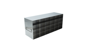 Crystal Industries - UFF-64 - Upright Freezer Rack for 32/8 Flipper JR Reversible Multi-Boxes, 6x4 Configuration
