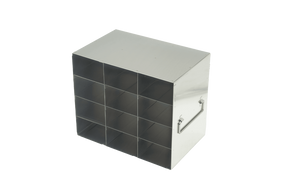 Crystal Industries - UFF-34 - Upright Freezer Rack for 32/8 Flipper JR Reversible Multi-Boxes, 3x4 Configuration