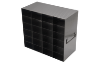 Crystal Industries - UFF-46 - Upright Freezer Rack for 32/8 Flipper JR Reversible Multi-Boxes, 4x6 Configuration
