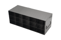 Crystal Industries - UFF-53 - Upright Freezer Rack for 32/8 Flipper JR Reversible Multi-Boxes, 5x3 Configuration