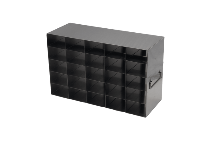 Crystal Industries - UFF-55 - Upright Freezer Rack for 32/8 Flipper JR Reversible Multi-Boxes, 5x5 Configuration