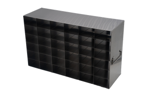 Crystal Industries - UFF-66 - Upright Freezer Rack for 32/8 Flipper JR Reversible Multi-Boxes, 6x6 Configuration