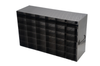 Crystal Industries - UFF-66 - Upright Freezer Rack for 32/8 Flipper JR Reversible Multi-Boxes, 6x6 Configuration