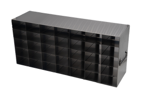 Crystal Industries - UFF-75 - Upright Freezer Rack for 32/8 Flipper JR Reversible Multi-Boxes, 7x5 Configuration
