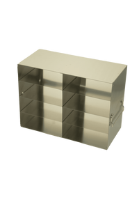 Crystal Industries - UFHT - Upright Freezer Rack for 100-Cell Hinged Top Plastic Boxes
