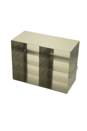 UFHT-24 - Upright Freezer Rack for 100-Cell Hinged Top Plastic Boxes, 2x4 Configuration