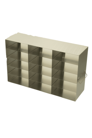UFHT-34 - Upright Freezer Rack for 100-Cell Hinged Top Plastic Boxes, 3x4 Configuration