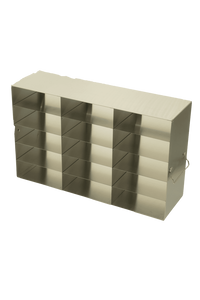 Crystal Industries - UFHT - Upright Freezer Rack for 100-Cell Hinged Top Plastic Boxes