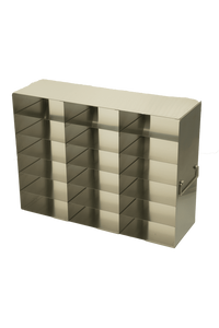 Crystal Industries - UFHT - Upright Freezer Rack for 100-Cell Hinged Top Plastic Boxes