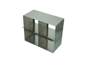 Crystal Industries - UFLB-22 - Upright Freezer Rack for 15ml and 50ml Tube Boxes, 2x2 Configuration