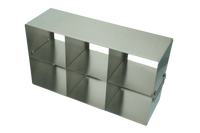 Crystal Industries - UFLB - Upright Freezer Rack for 15ml and 50ml Tube Boxes