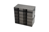 Crystal Industries - UFM-2505 - Upright Freezer Rack for 50-Cell 0.5ml Microtube Storage Boxes, 2x5x2 Configuration