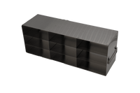 Crystal Industries - UFM-3315 - Upright Freezer Rack for 50-Cell 1.5ml Microtube Storage Boxes, 3x3x2 Configuration