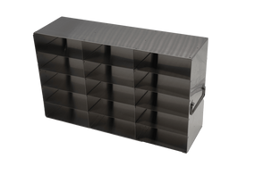 UFM-3515 - Upright Freezer Rack for 50-Cell 1.5ml Microtube Storage Boxes, 3x5x2 Configuration
