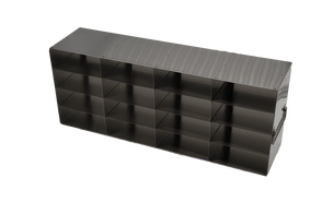 UFM-4405 - Upright Freezer Rack for 50-Cell 0.5ml Microtube Storage Boxes, 4x4x2 Configuration