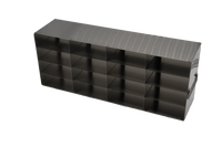 Crystal Industries - UFM-05 - Upright Freezer Rack for 50-Cell 0.5ml Microtube Storage Boxes