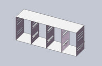 UFMC-44-2-3 - Eco Rack - Modifiable Rack
