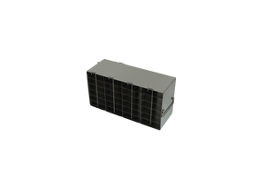 Crystal Industries - UFMM-46 - Upright Freezer Rack for SBS Formatted Boxes, 4x6 Configuration