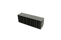 Crystal Industries - UFMM-66 - Upright Freezer Rack for SBS Formatted Boxes, 6x6 Configuration