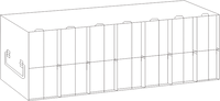 UFMP - Rack for 96/384-Well Microtiter Plates