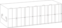 UFMP - Rack for 96/384-Well Microtiter Plates