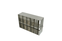 Crystal Industries - UFMP-512L - Upright Freezer Rack for 96/384-Well Microtiter Plates, 90 Plates with Lids, 100 Plates without Lids