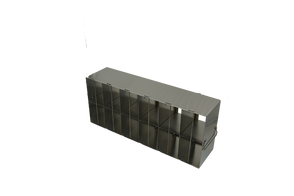 UFMP-609L - Upright Freezer Rack for 96/384-Well Microtiter Plates, 84 Plates with Lids, 96 Plates without Lids