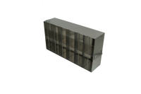 UFMP-612L - Upright Freezer Rack for 96/384-Well Microtiter Plates, 108 Plates with Lids, 132 Plates without Lids