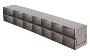 Crystal Industries - UFMR-72 - Upright Freezer Rack for SBS Formatted Boxes, 7x2 Configuration
