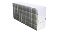 Crystal Industries - UFMX-642 - Upright Freezer Rack for SBS Formatted Boxes, 6x4 Configuration