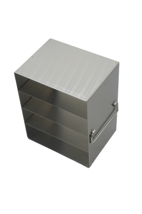 Crystal Industries - UFP-14 - Upright Freezer Rack for Plasma Boxes, 1x4 Configuration