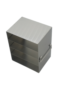Crystal Industries - UFP-14 - Upright Freezer Rack for Plasma Boxes, 1x4 Configuration
