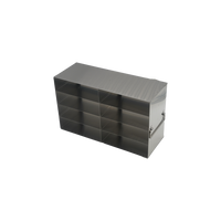 Crystal Industries - UFP-24 - Upright Freezer Rack for Plasma Boxes, 2x4 Configuration