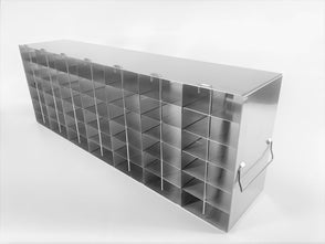 Crystal Industries - UFPCR-76L - Upright Freezer Rack for 0.2ml Tube 96-Well PCR Boxes, 7x6 Configuration
