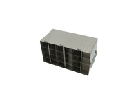 Crystal Industries - UFPCR-34L - Upright Freezer Rack for 0.2ml Tube 96-Well PCR Boxes, 3x4 Configuration