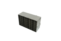 Crystal Industries - UFPCR-46L - Upright Freezer Rack for 0.2ml Tube 96-Well PCR Boxes, 4x6 Configuration