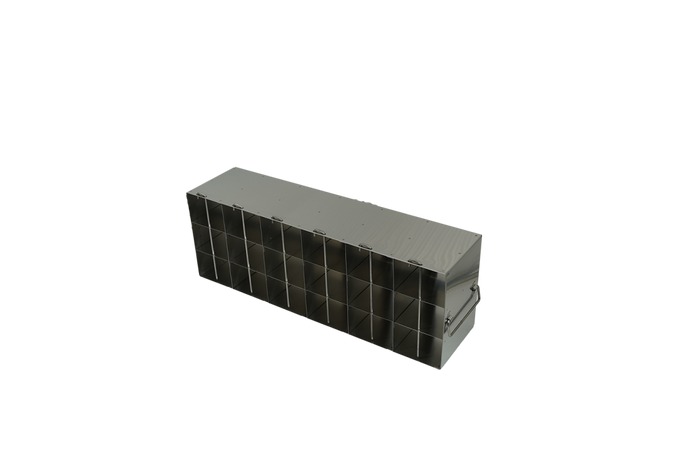 Crystal Industries - UFPCR-57L - Upright Freezer Rack for 0.2ml Tube 96-Well PCR Boxes, 5x7 Configuration