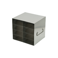 Crystal Industries - UFR-24 - Upright Freezer Rack for 96 Well Flipper Reversible Boxes, 2x4 Configuration
