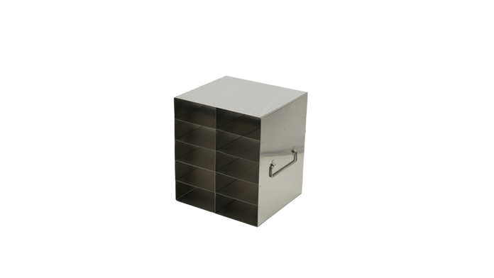 Crystal Industries - UFR-FLIPPER - Upright Freezer Rack for 96 Well Flipper Reversible Boxes