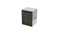 Crystal Industries - UFR-26 - Upright Freezer Rack for 96 Well Flipper Reversible Boxes, 2x6 Configuration